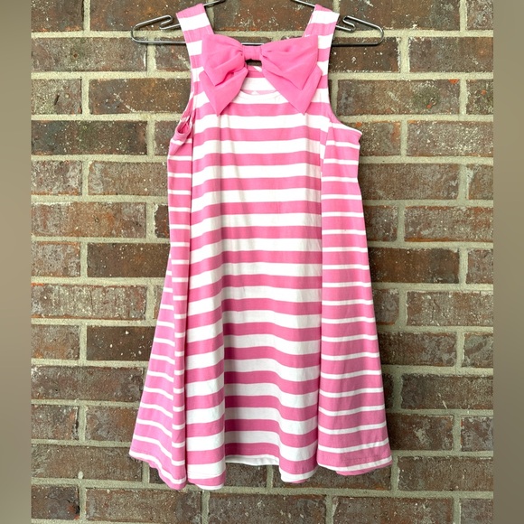 Tommy Bahama Pink Stripe Mermaid Dress Size 8 - Picture 2 of 6